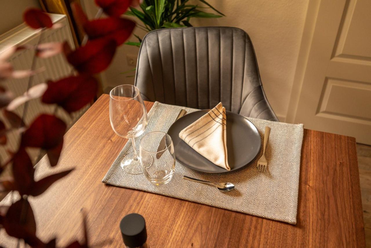 Maremar - Design Apartment - Luxus Boxspringbett - Zentral - Kueche - Arbeitsplatz - Highspeed Wlan Gera Zewnętrze zdjęcie