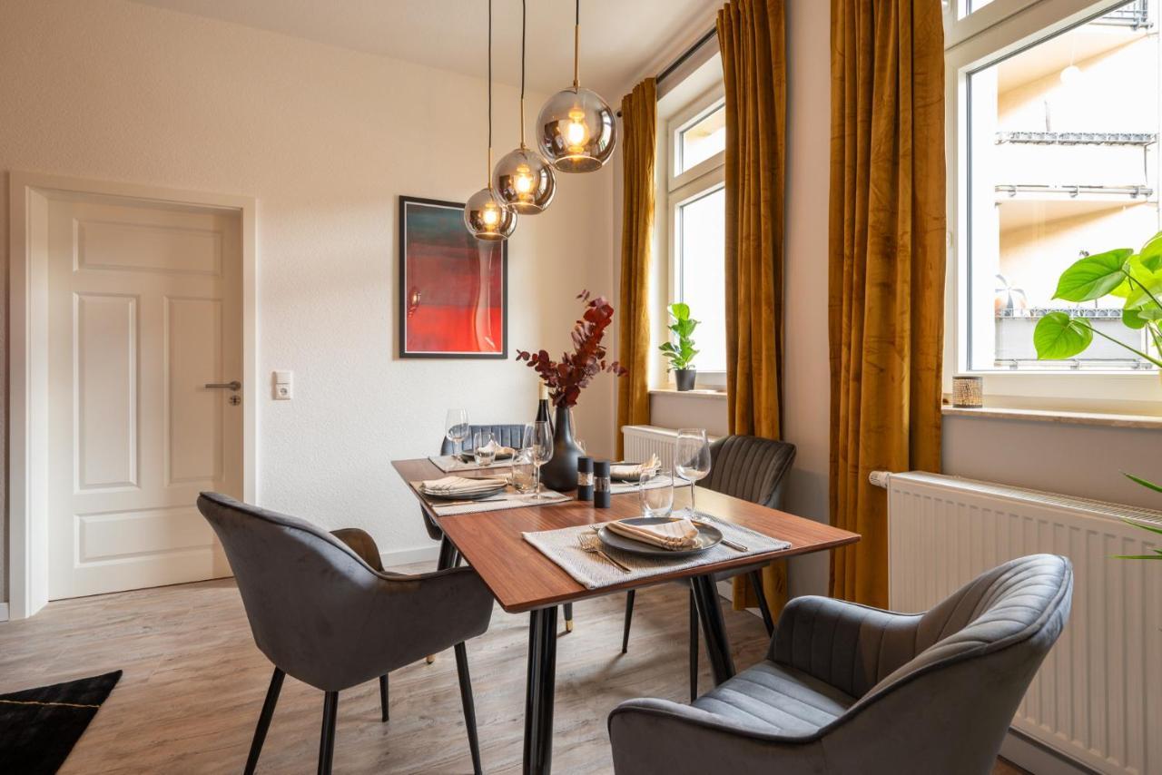 Maremar - Design Apartment - Luxus Boxspringbett - Zentral - Kueche - Arbeitsplatz - Highspeed Wlan Gera Zewnętrze zdjęcie